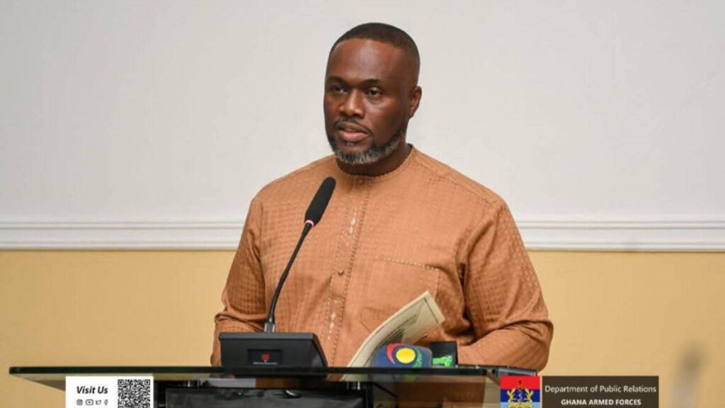 Ghanaian President John Mahama has appointed Kenneth Gilbert Adjei as defence minister